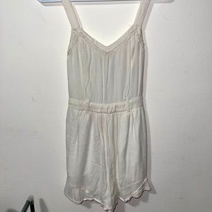 White Hollister Romper